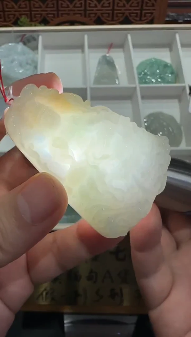 未镶嵌挂件翡翠A货翡翠多样性孤品