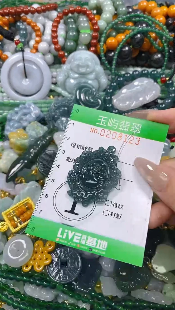 颈饰未镶嵌翡翠闪购0208123