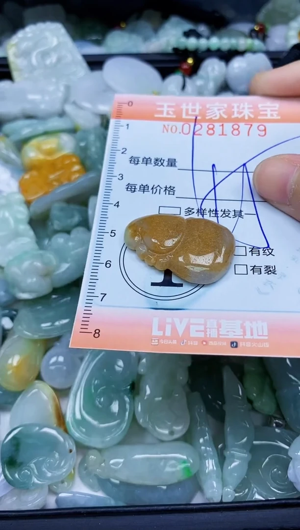 翡翠未镶嵌颈饰闪购0281879