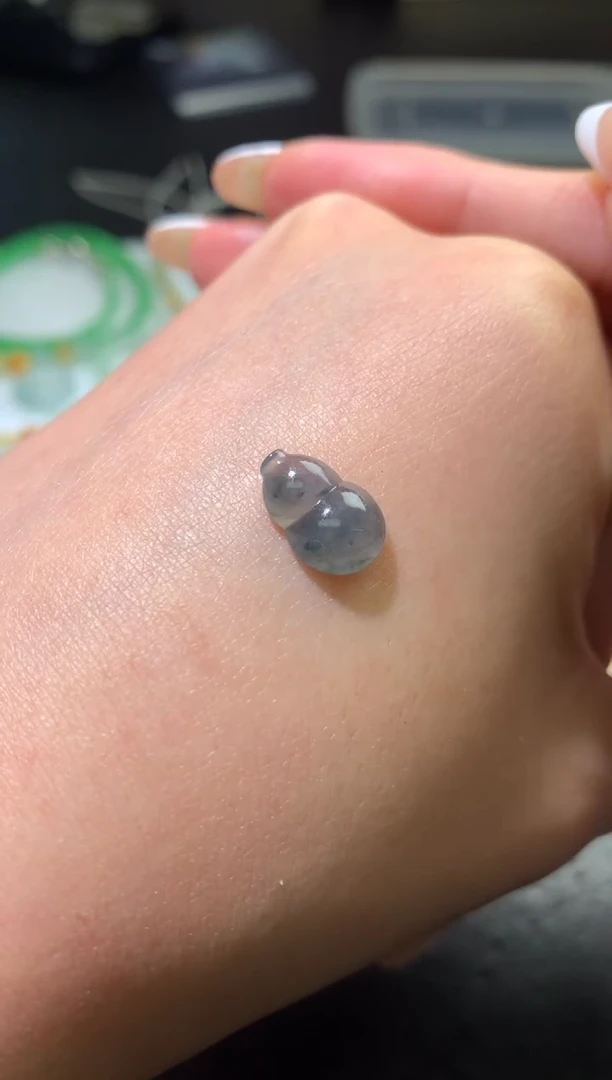 未镶嵌定制翡翠毛货 11.7-8-3.8