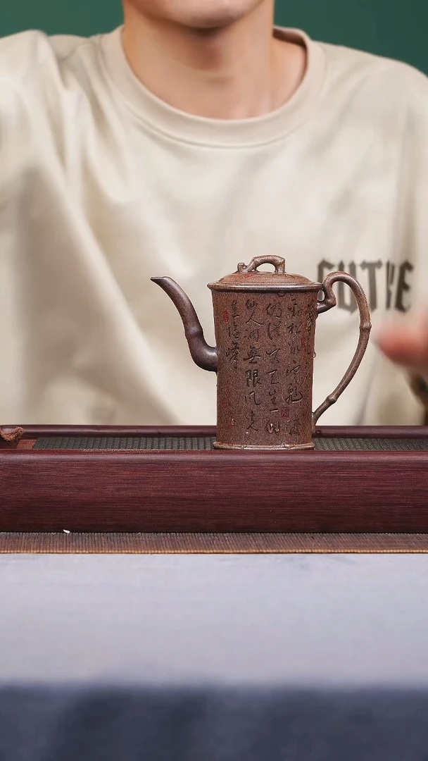 茶壶紫砂宜兴原矿紫砂作品