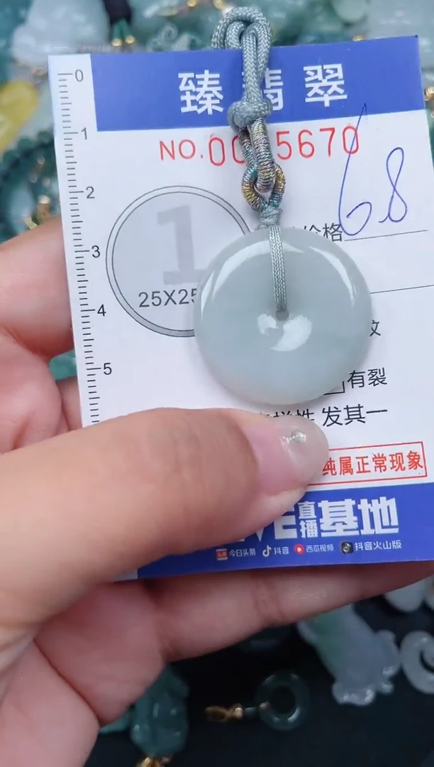 颈饰未镶嵌翡翠.0005670