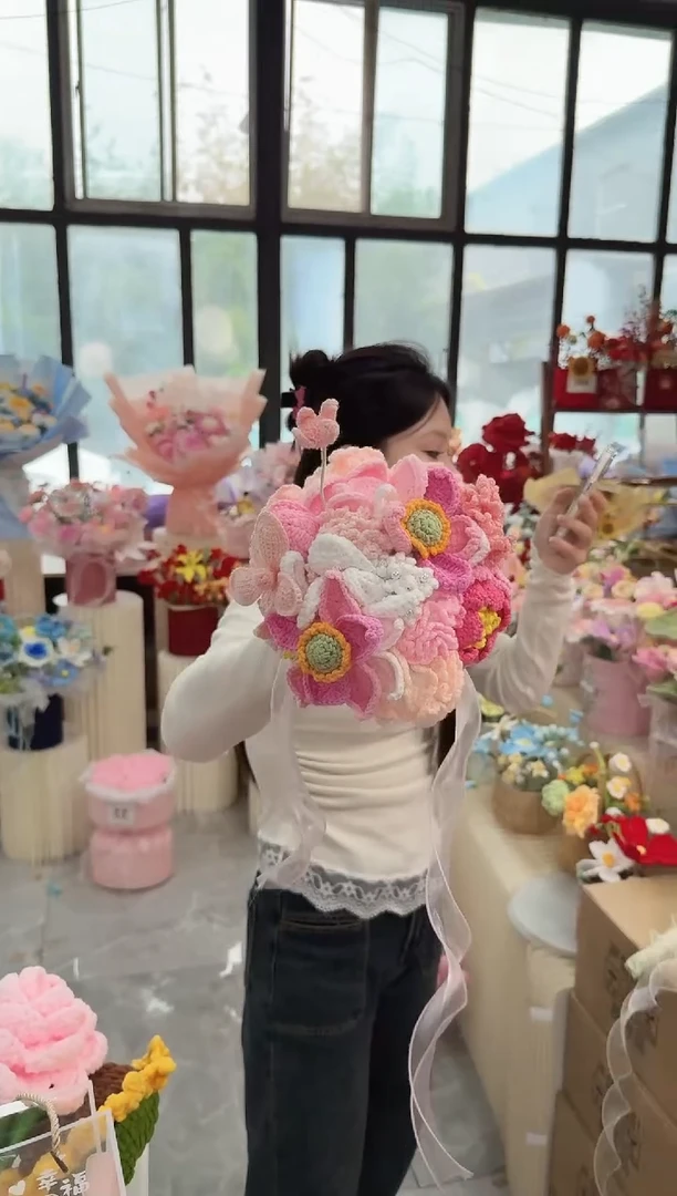 非遗手工定制花束，孤品清仓！！