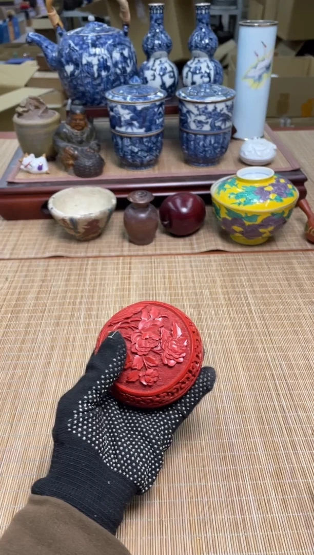 达****问剔红中古物品谨慎参拍直播链接