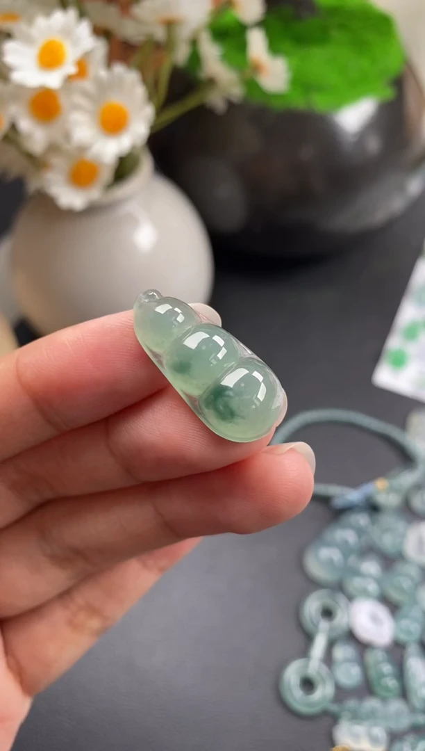 散珠翡翠冰飘绿福豆