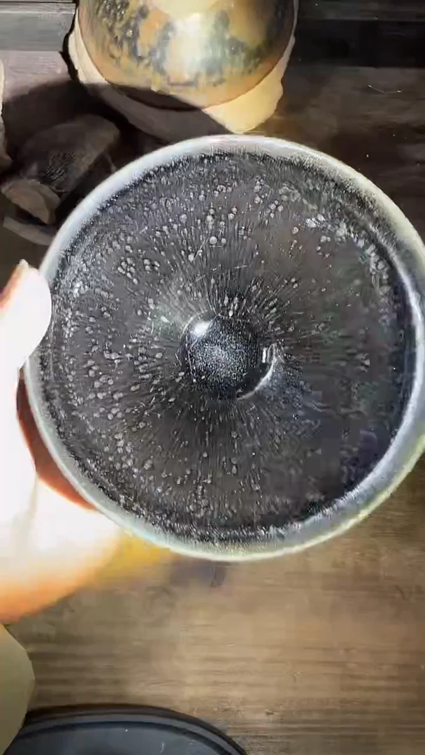 【闪购商品】茶盏名家余小红暨培旺建盏（带证书礼盒）42