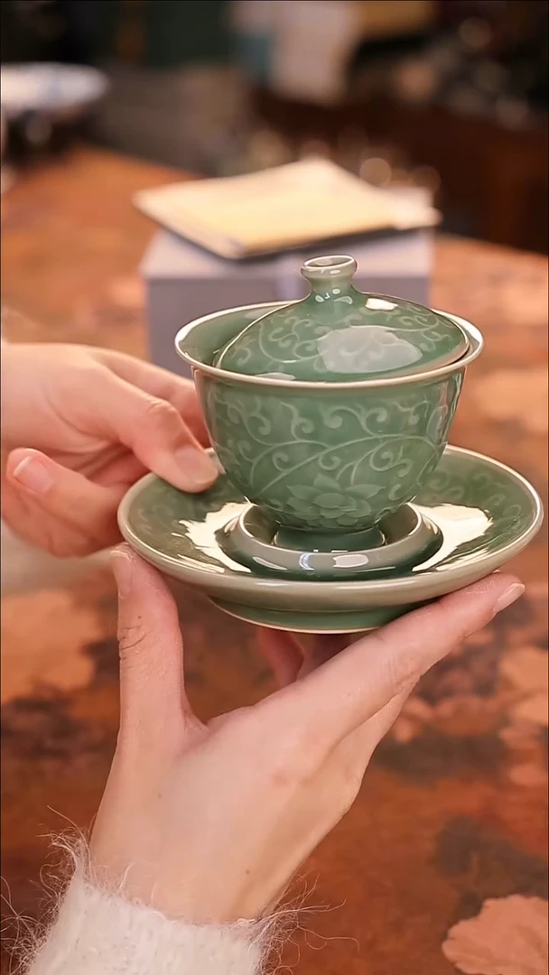 【闪购商品】陶瓷茶具（无礼盒无茶盘）@@151