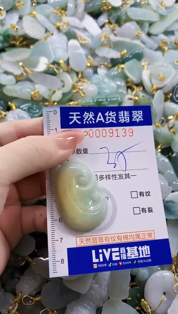 颈饰未镶嵌翡翠天然A货翡翠