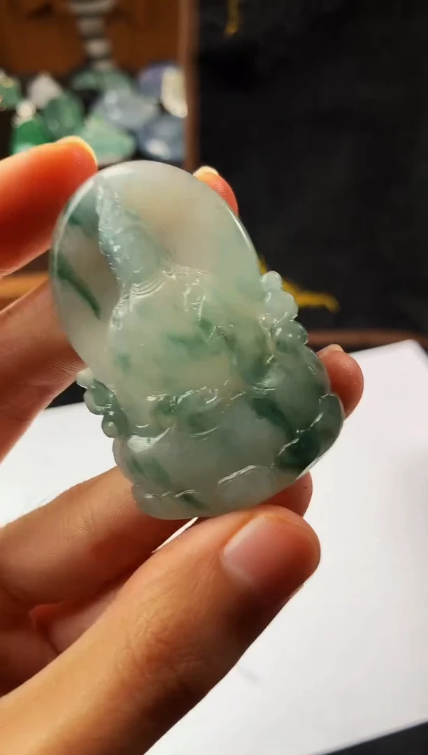未镶嵌定制翡翠4073毛货不退不换