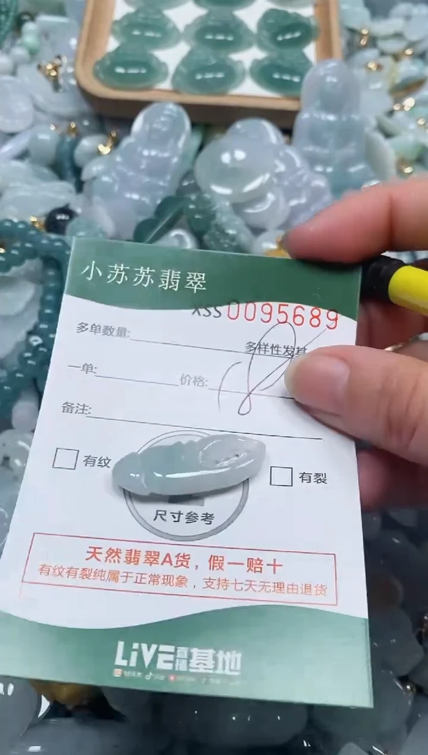 【闪购商品】翡翠颈饰未镶嵌闪购商品0095689