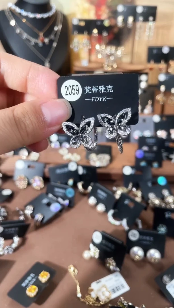 合金925银锆石梵2059
