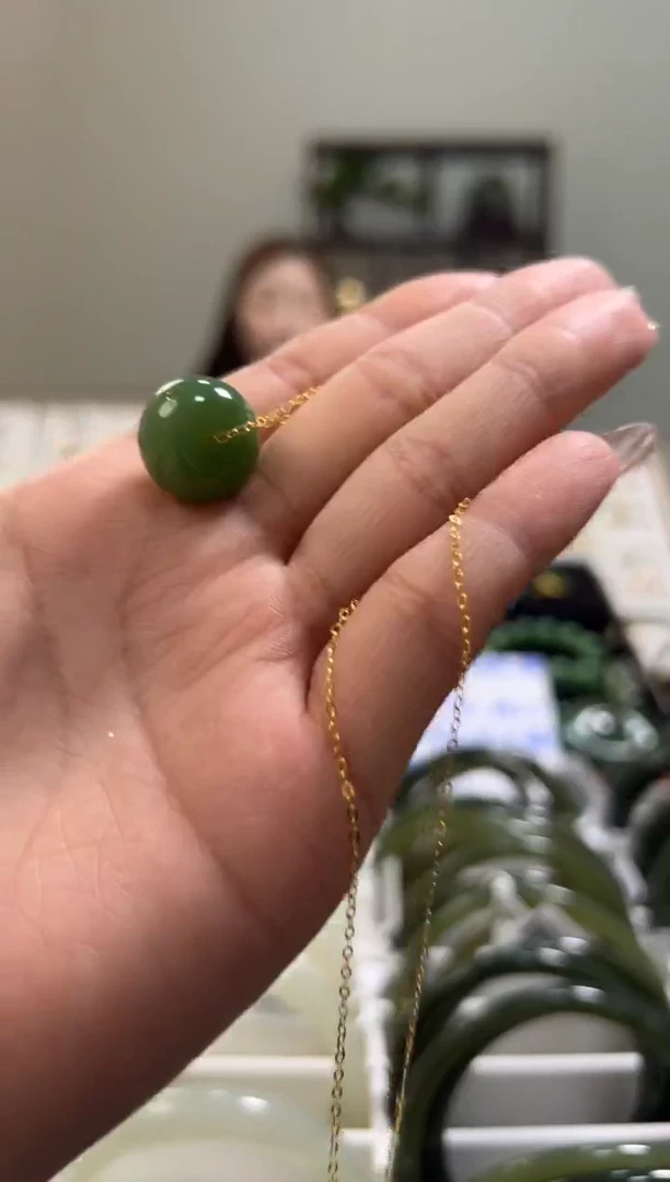 颈饰未镶嵌和田玉B0470