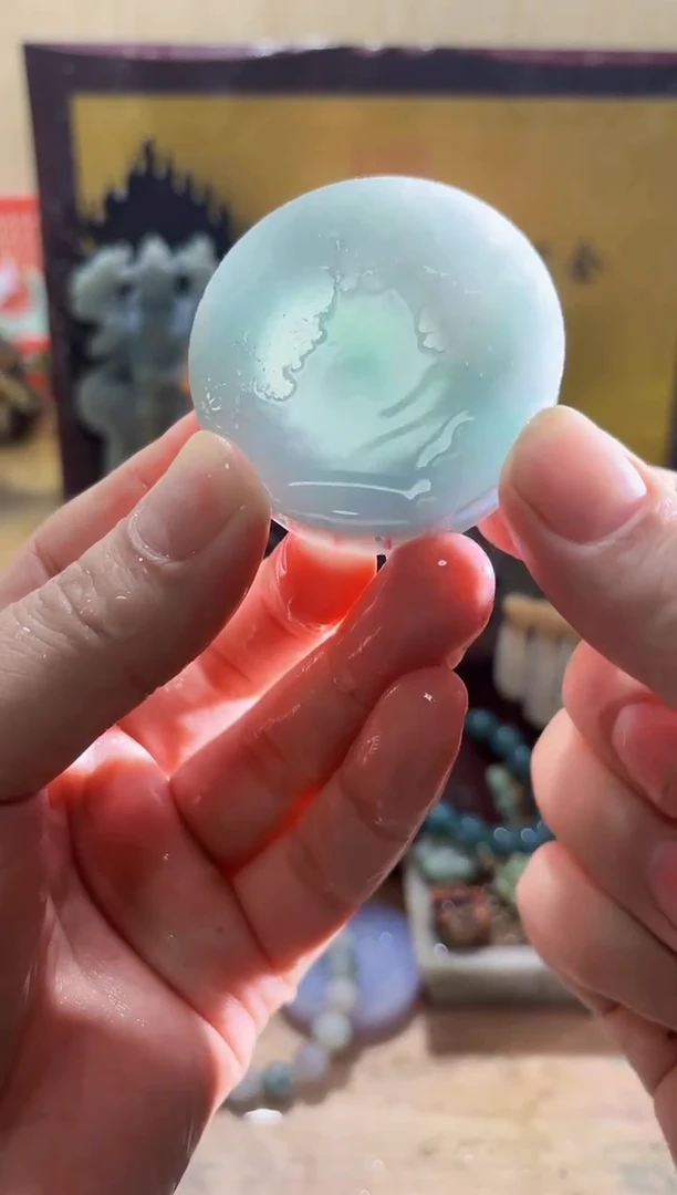 未镶嵌挂件翡翠A货常星8053