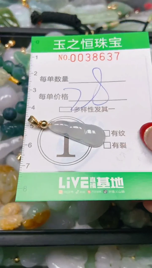 【闪购商品】翡翠颈饰未镶嵌闪购0038637