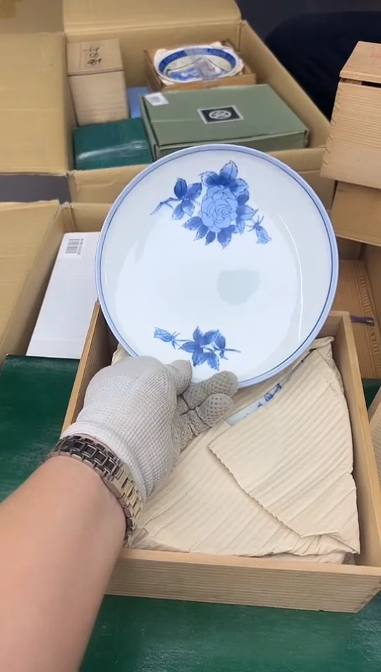 【闪购商品】中古回流瓷器好看，谨慎参拍