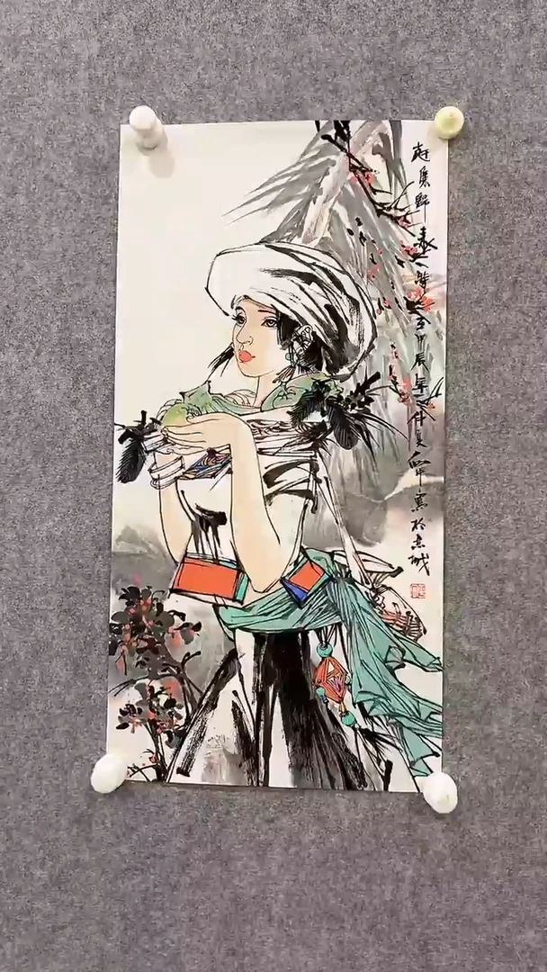 国画刘向平-2平尺-国画作品