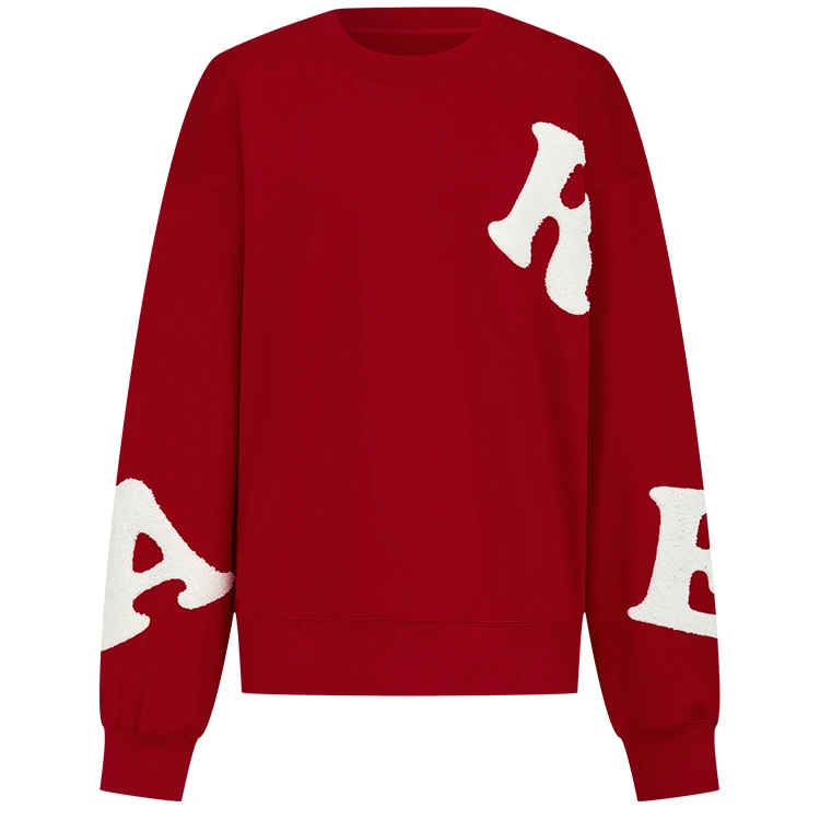 【商场同款】印花卫衣2023冬季新款字母宽松圆领套头衫Y317306562