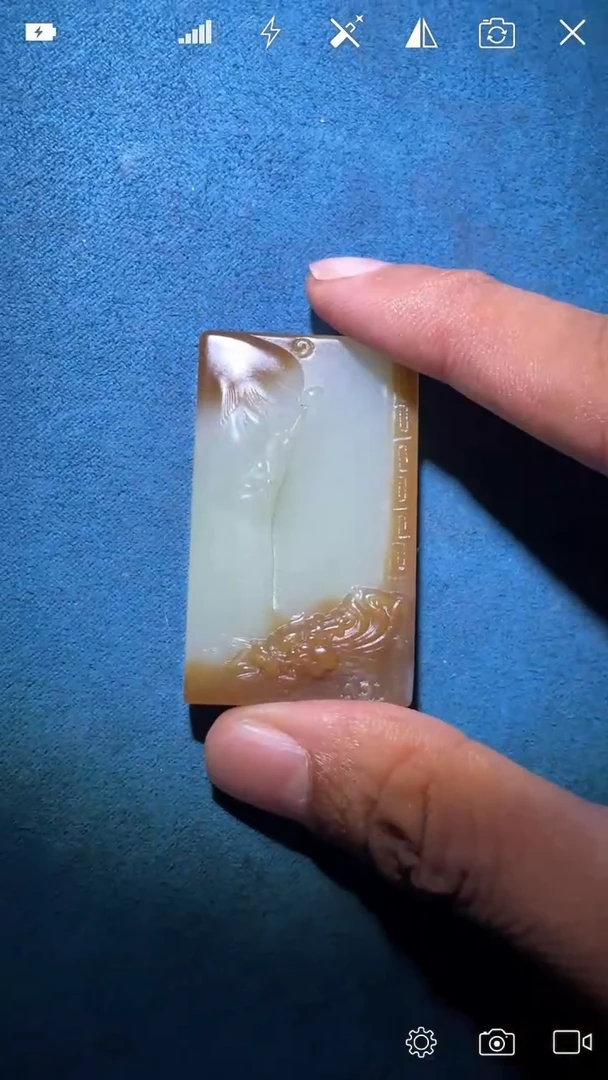 未镶嵌和田玉把件QZ   关公