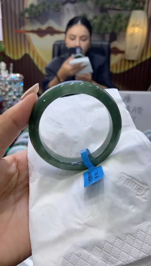 未镶嵌手镯翡翠00006848