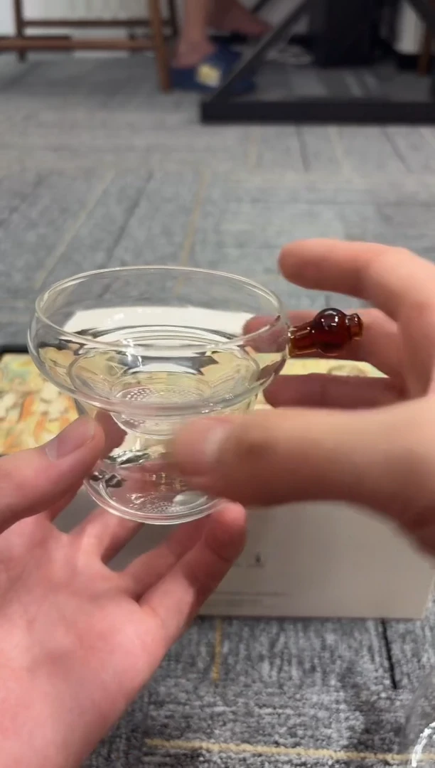 禾器-奉珠茶漏-琥珀色