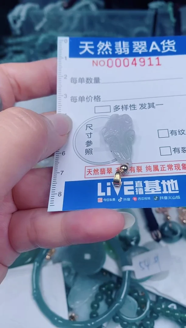 颈饰未镶嵌翡翠00004911