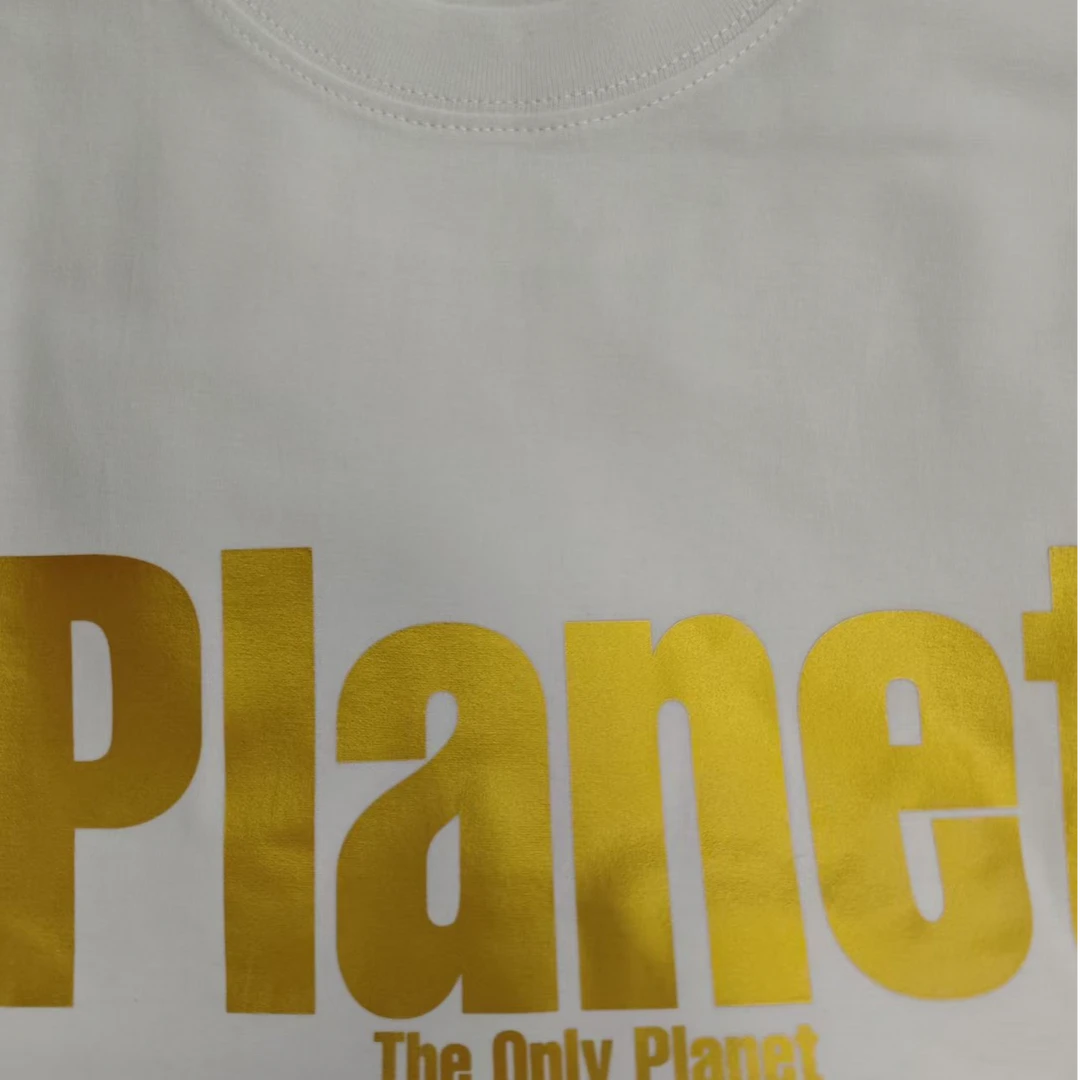 W7白色G-2025年春夏新款小众设计美式他t恤