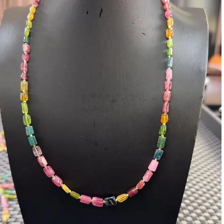 【老郑家】碧玺DIY随形项链 多样性发1件