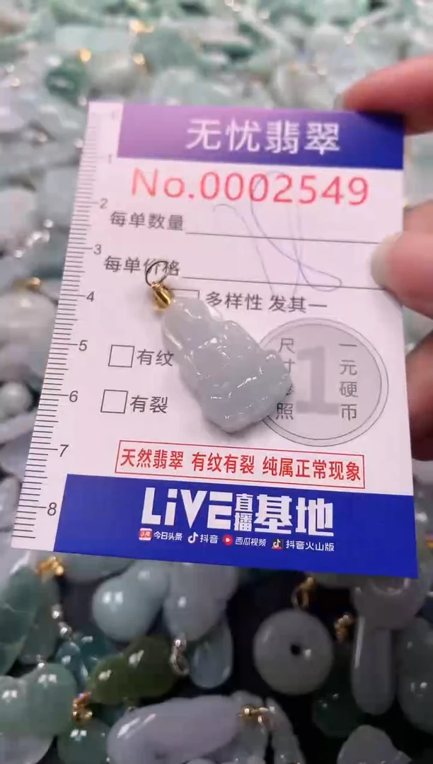 颈饰未镶嵌翡翠2549