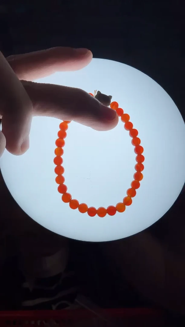 未镶嵌手链玛瑙/玉髓晶3915 约5mm