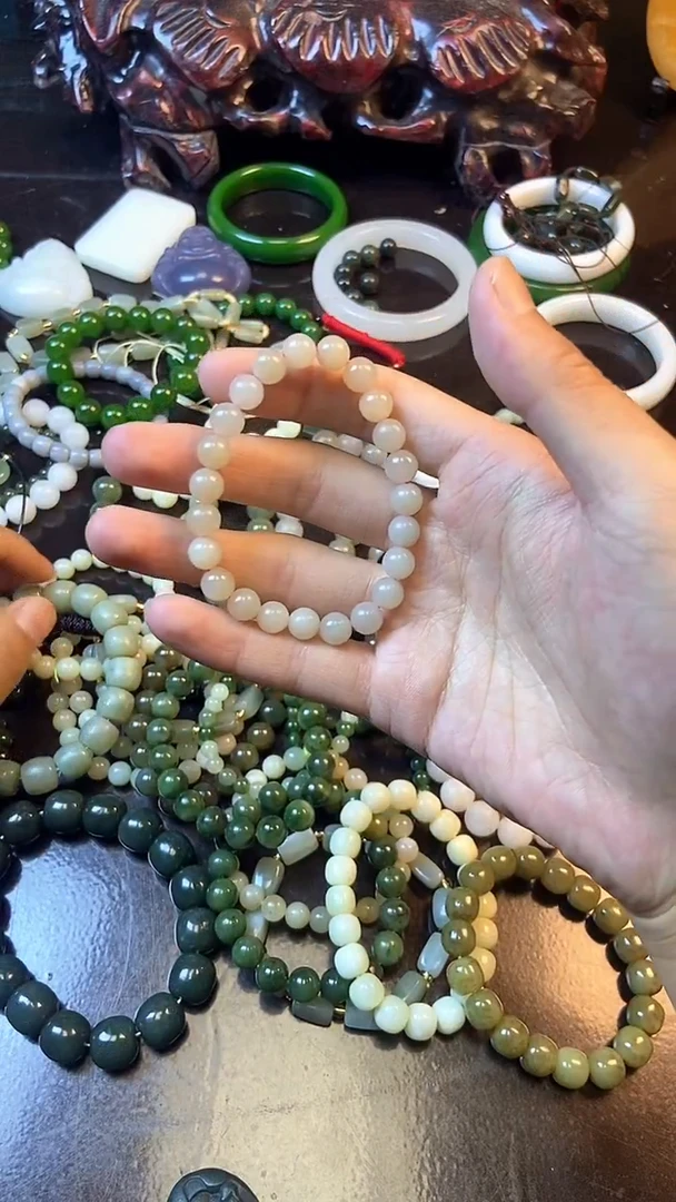 手链未镶嵌和田玉主播推荐！！主播推荐！！