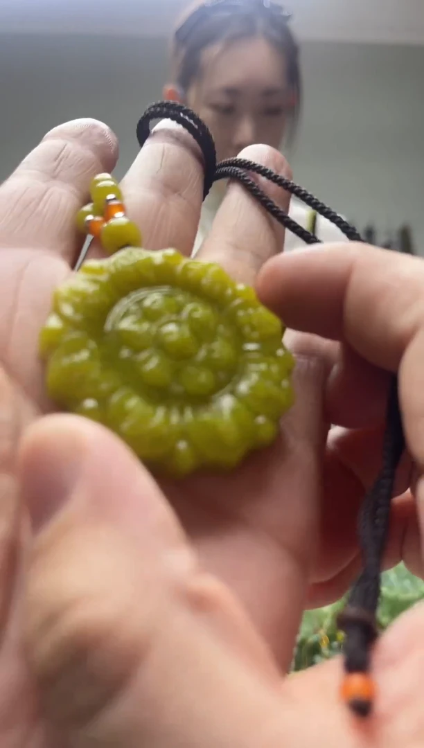未镶嵌岫玉颈饰多样性发货 拍一发一