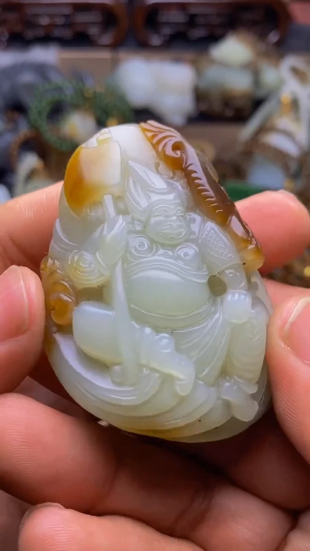 未镶嵌和田玉挂件1