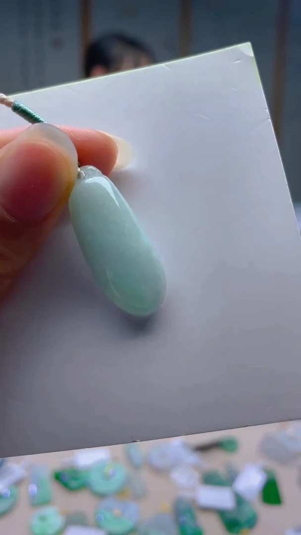 【闪购商品】翡翠吊坠(不含链)未镶嵌缅甸A货翡翠