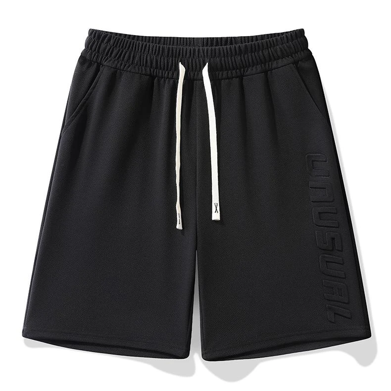 释放冰感~凉爽黑科技！万千透气网孔！情侣款休闲短裤-