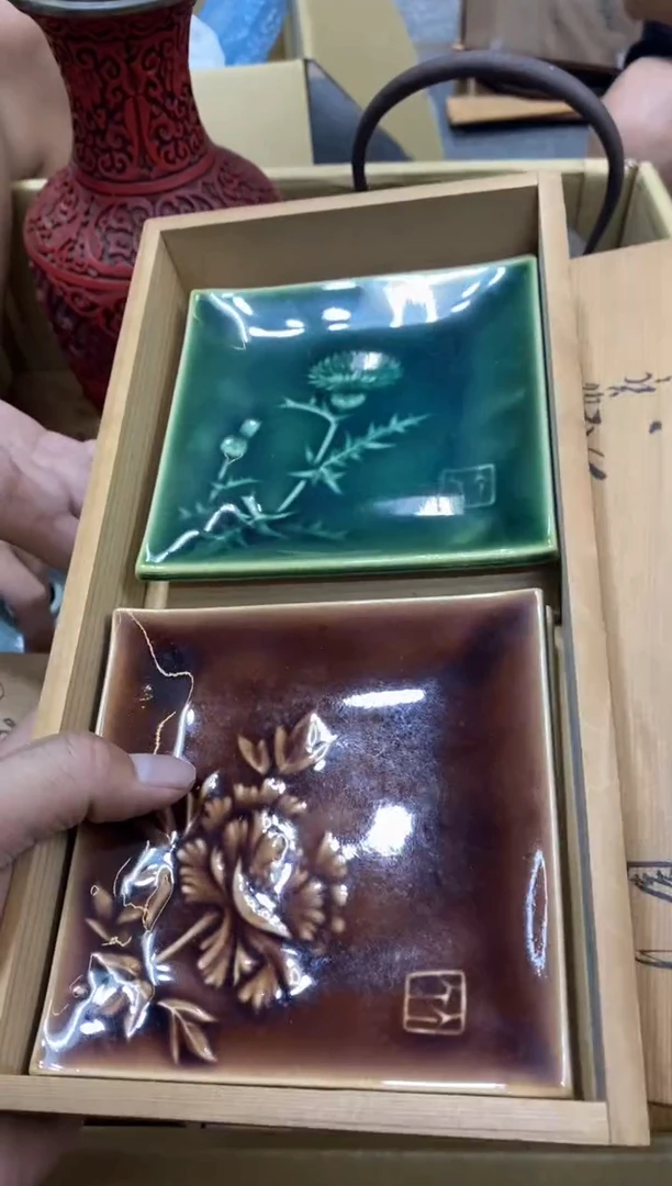啊*中古回流瑕疵杯碟