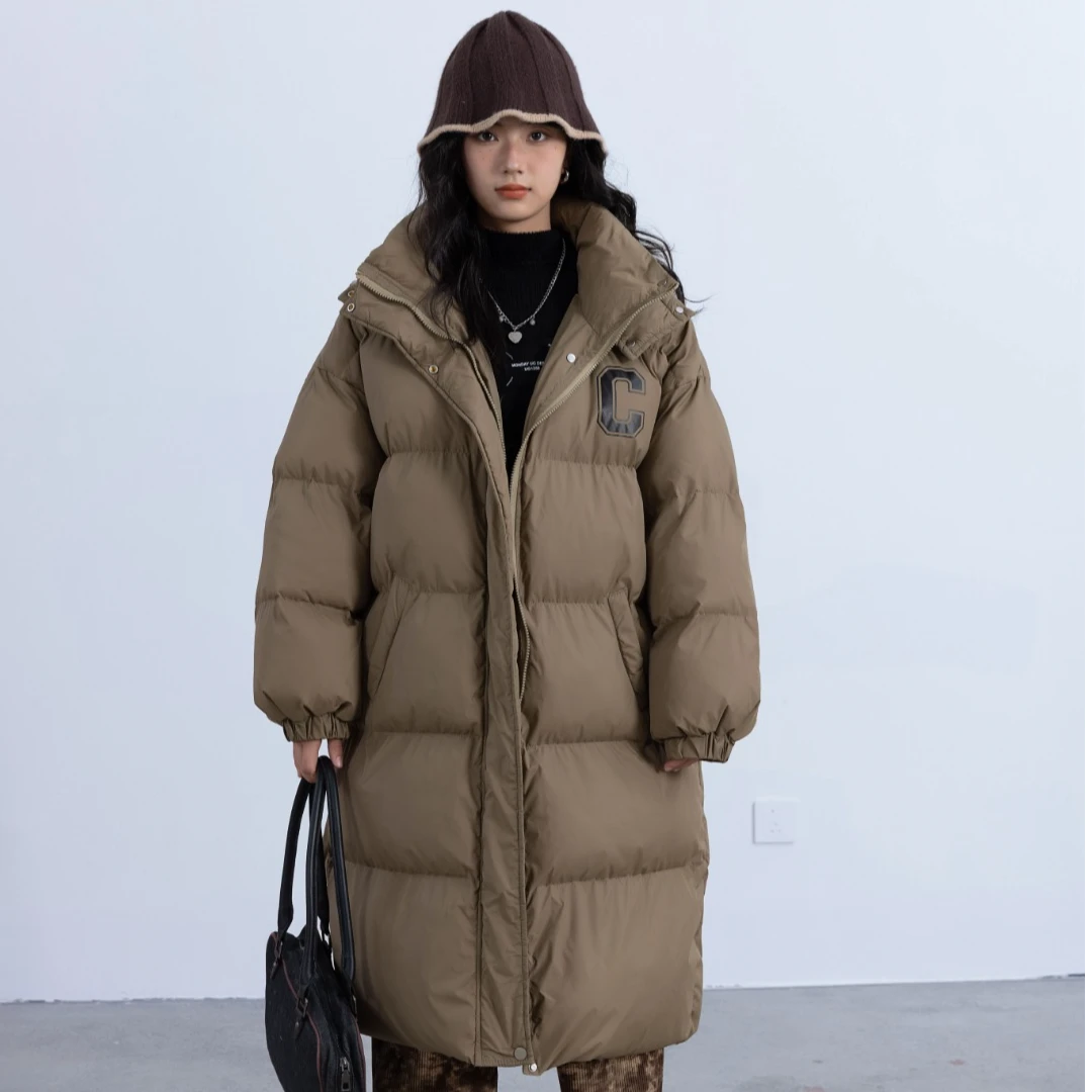 75692高端专享老林家天花板青少年棉衣军绿色