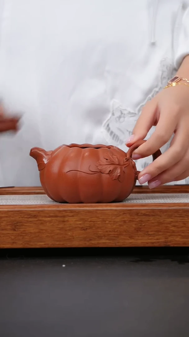 茶壶紫砂原矿手工制作紫砂作品