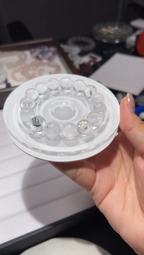 未镶嵌手链水晶o****1喜马拉雅白水晶12mm手串