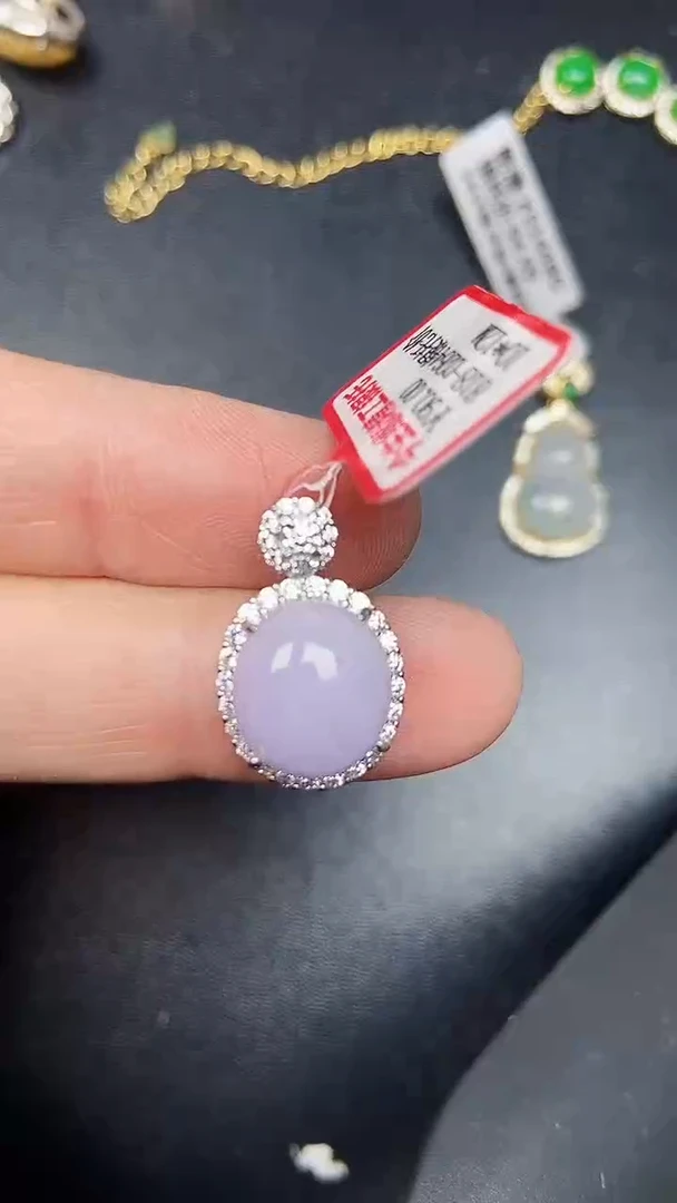 银S925镶嵌戒指翡翠2460