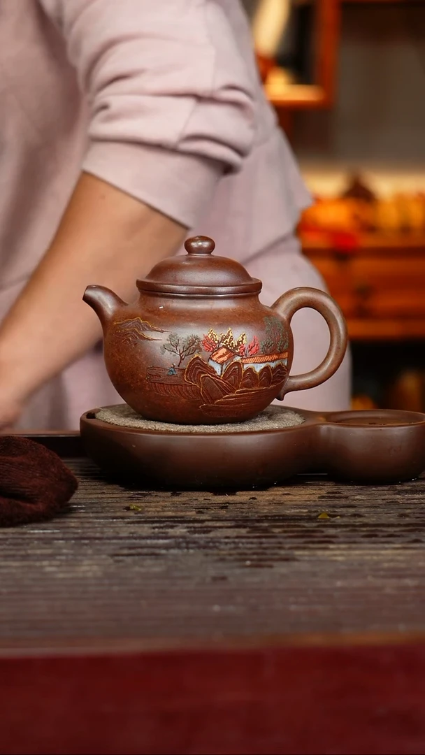 宜兴原矿紫砂壶茶壶宜兴原矿紫砂壶茶壶250C