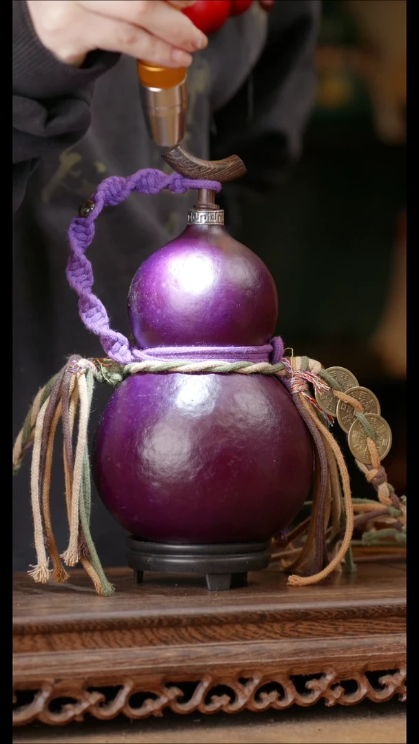 77号精品天然大漆酒葫芦一物一拍~