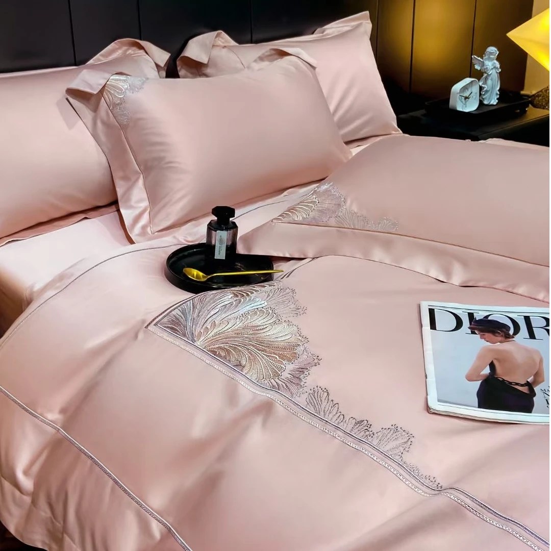 【 卓越 2025新款】四季款 高端雅锻 全棉绣花工艺四件套