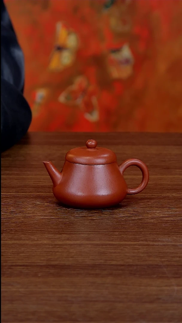 【闪购商品】紫砂茶壶朱泥剑流君德壶