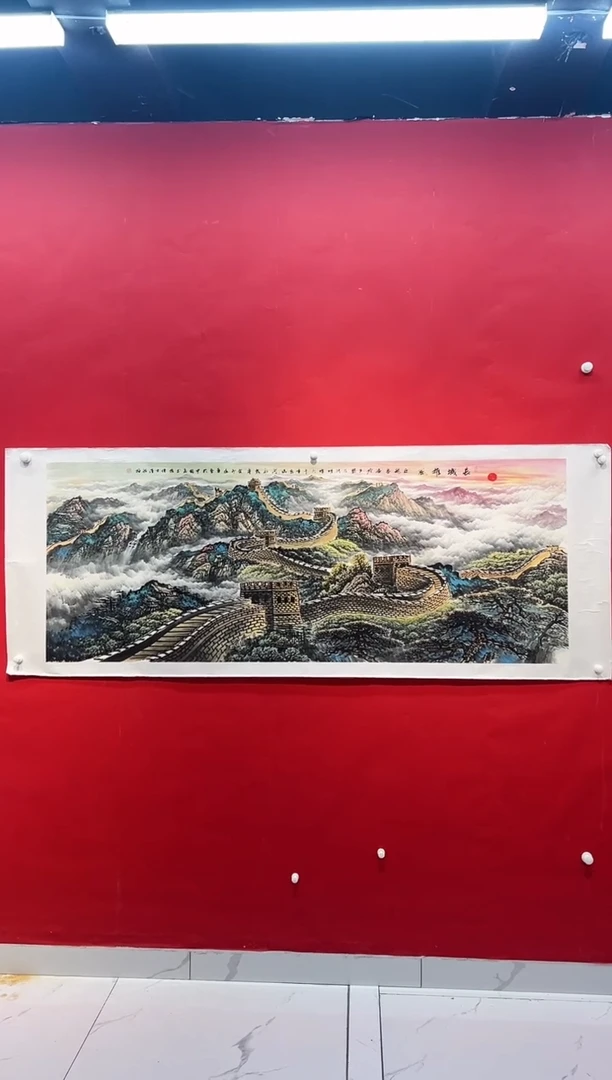 国画画家陆远华纯手绘原作