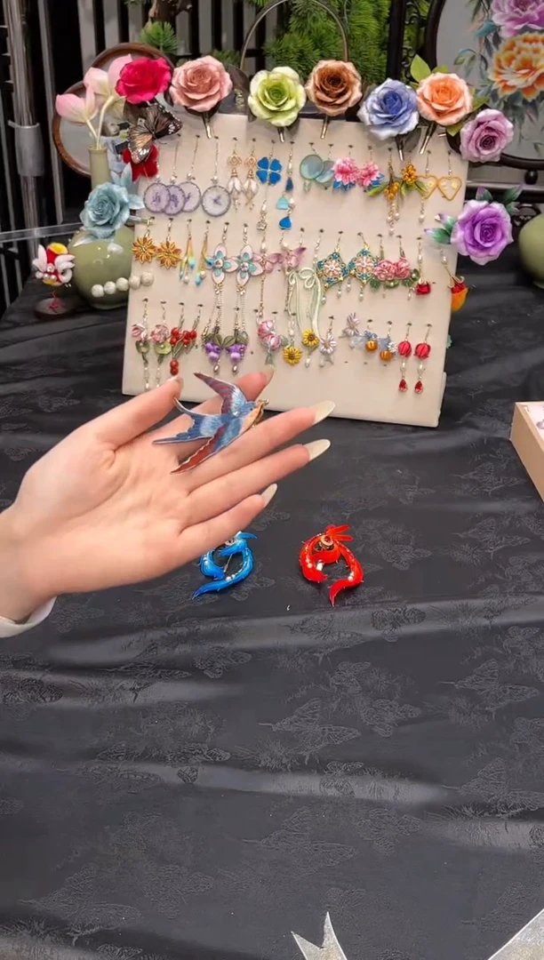 织绣甜*苏绣非遗饰品