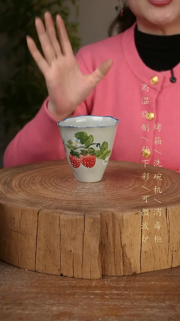 碗瓷景德镇手工手绘高温瓷釉下彩