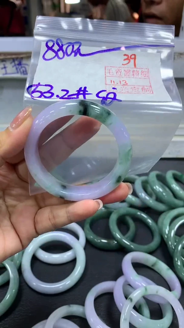 未镶嵌定制翡翠毛货需精细抛光+拍一发一+39