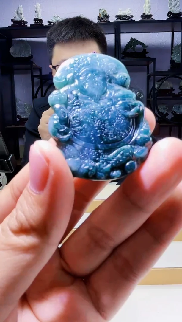 【闪购商品】翡翠颈饰未镶嵌02210003多样性发其一