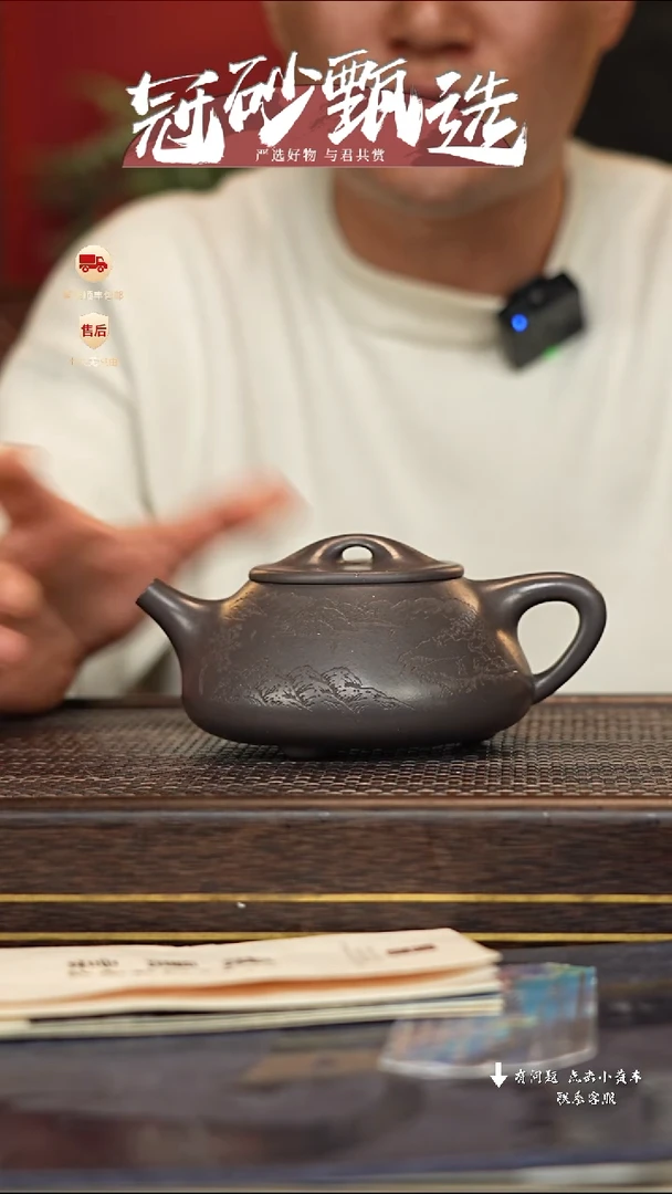 【闪购商品】紫砂茶壶冠砂甄选12