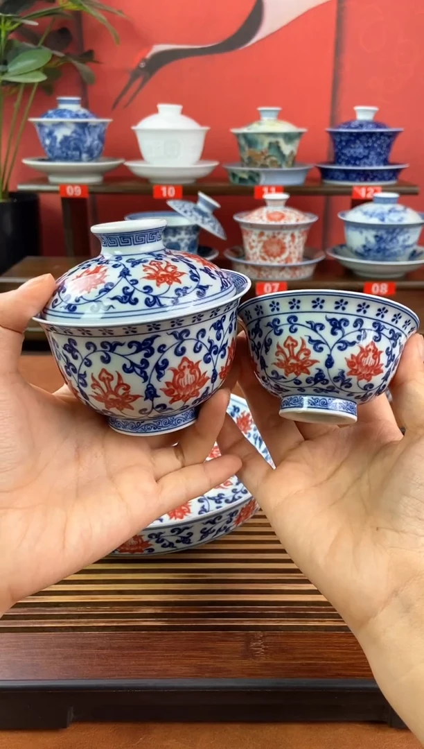 天*景德镇高温精选茶具